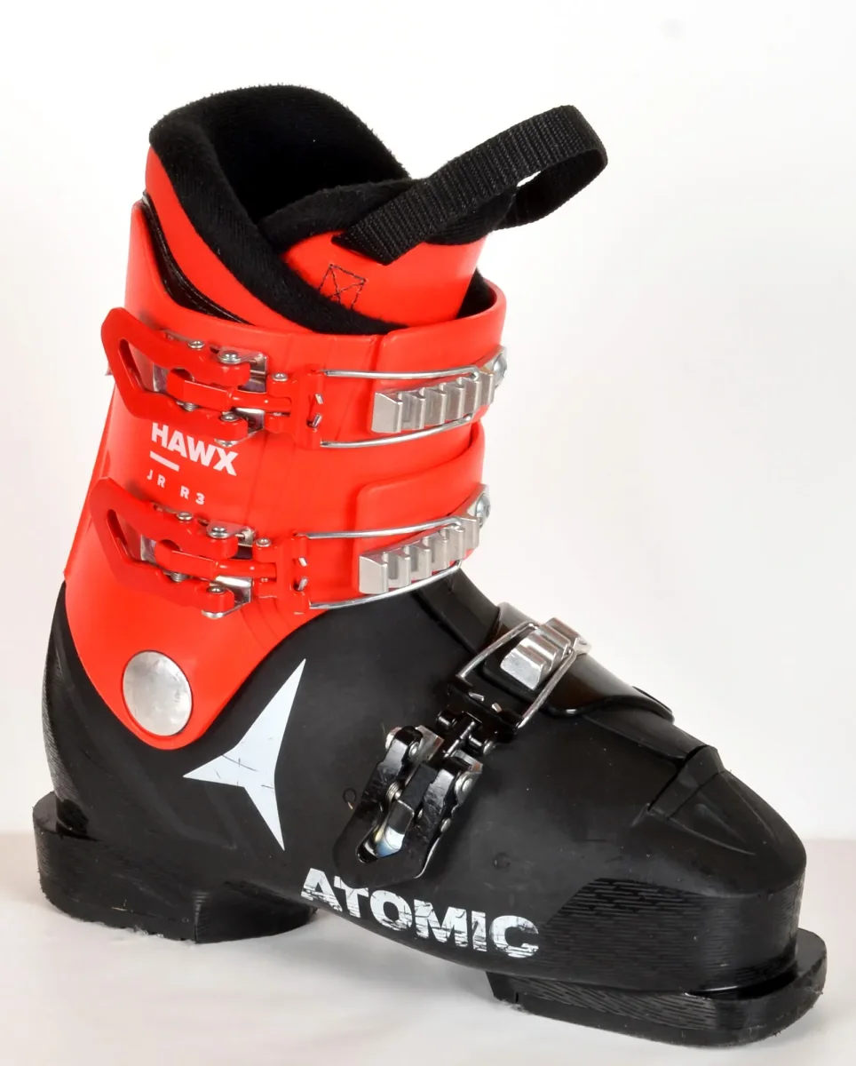 Atomic HAWX JR 3 red - chaussures de ski d'occasion Junior
