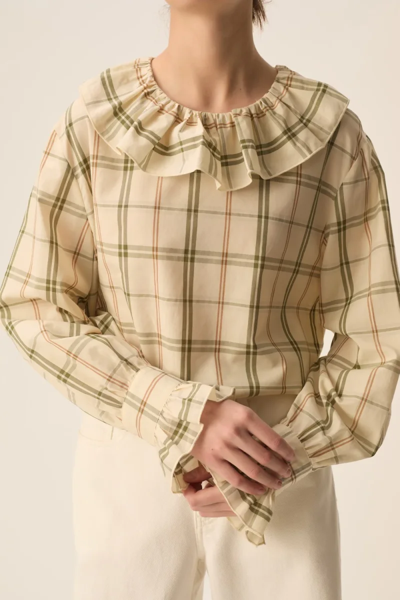 Blouse Solinette Carreau Eden – Image 3