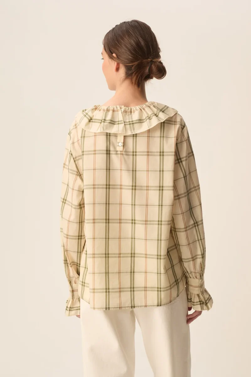 Blouse Solinette Carreau Eden – Image 9