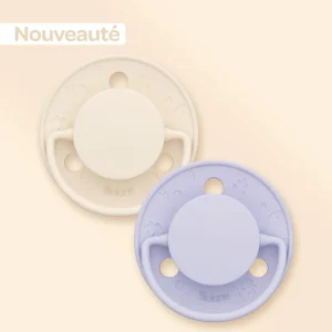Lot de 2 sucettes rondes