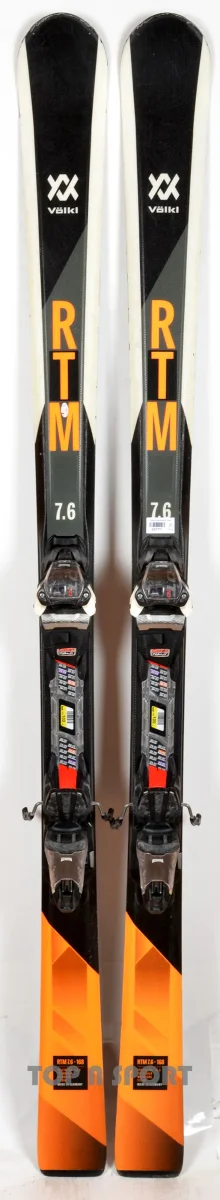 Völkl RTM 7.6 black - skis d'occasion – Image 4