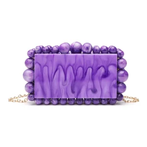 Sac Carré Femme en Acrylique Nuage Couleur Bonbon