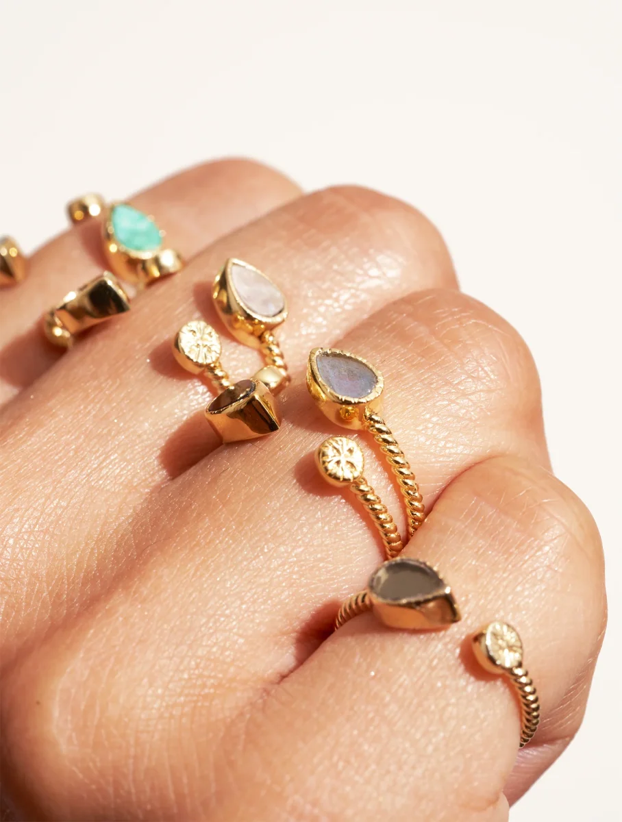 Bague Bali - Pierre de Lune – Image 6
