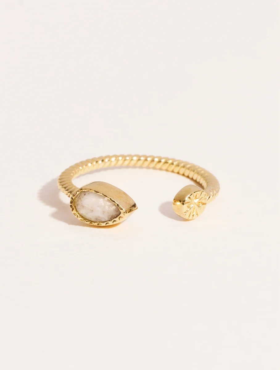 Bague Bali - Pierre de Lune