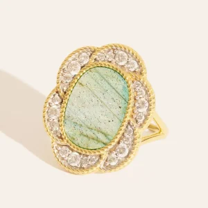 Bague Esmée - Labradorite