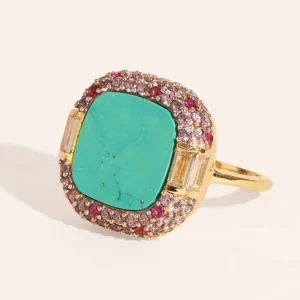 Bague Idylle - Turquoise