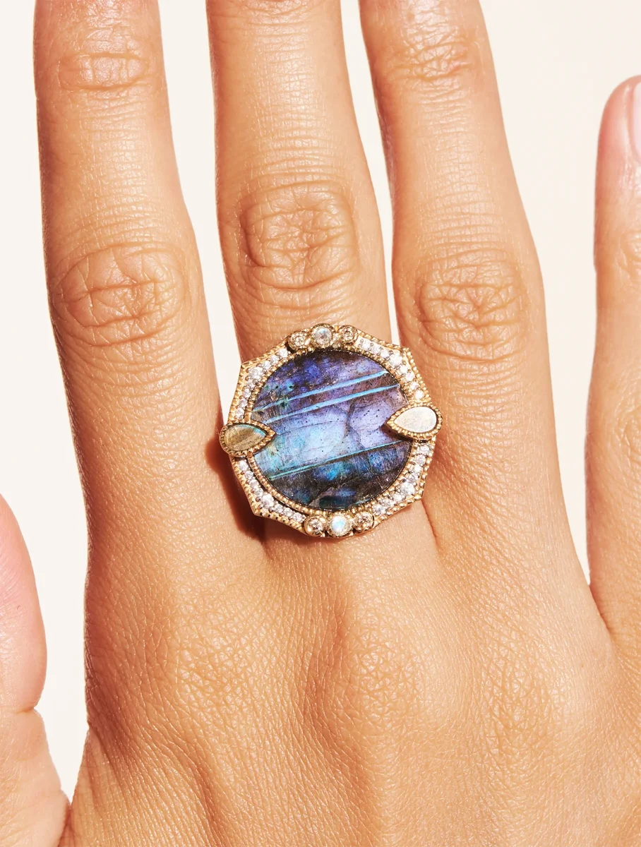 Bague Janih - Labradorite – Image 3