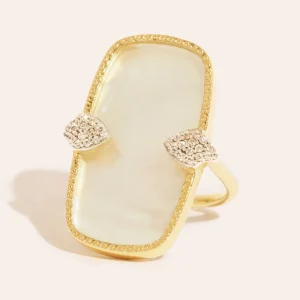 Bague Sangha - Nacre