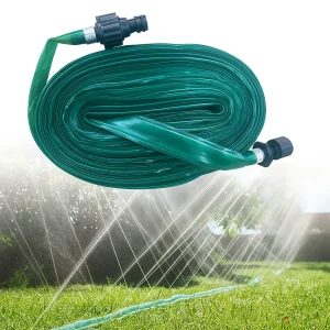 AquaJet – Tuyau d’arrosage au sol à jets d’eau pour jardin