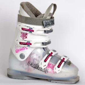 Dalbello GAIA 4 white - chaussures de ski d'occasion  Junior Fille