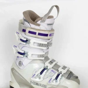 Head NEXT EDGE 80 W White/Purple - Chaussures de ski d'occasion Femme