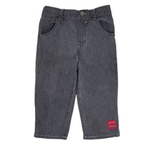 Pantalon bébé garçon en denim léger - Gris