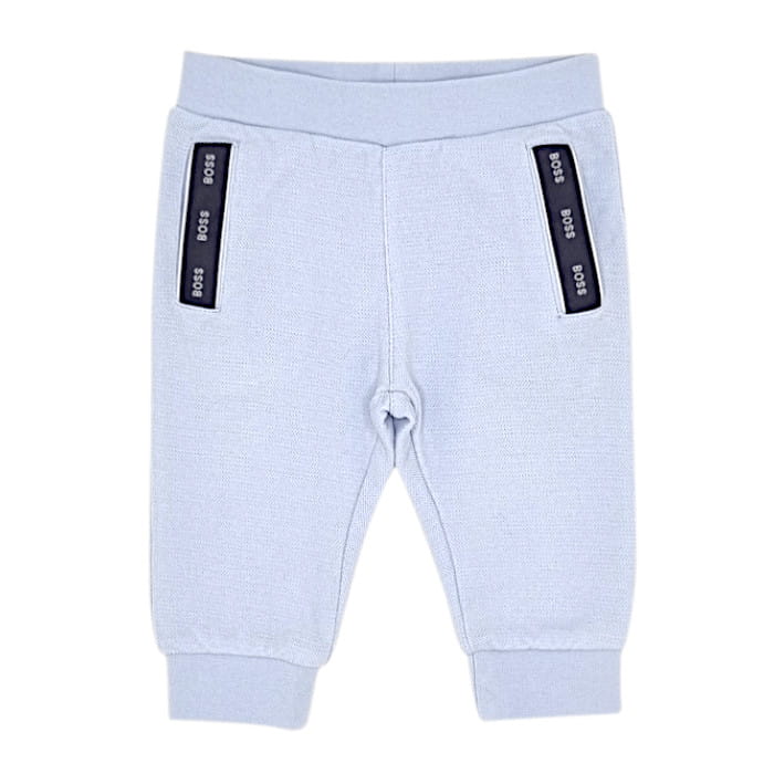 Pantalon de jogging bébé garçon à poches - Bleu ciel