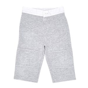 Pantalon de jogging bébé garçon en molleton - Gris chiné