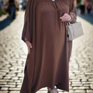 Robe Boubou Chocolat | TU 44-58+