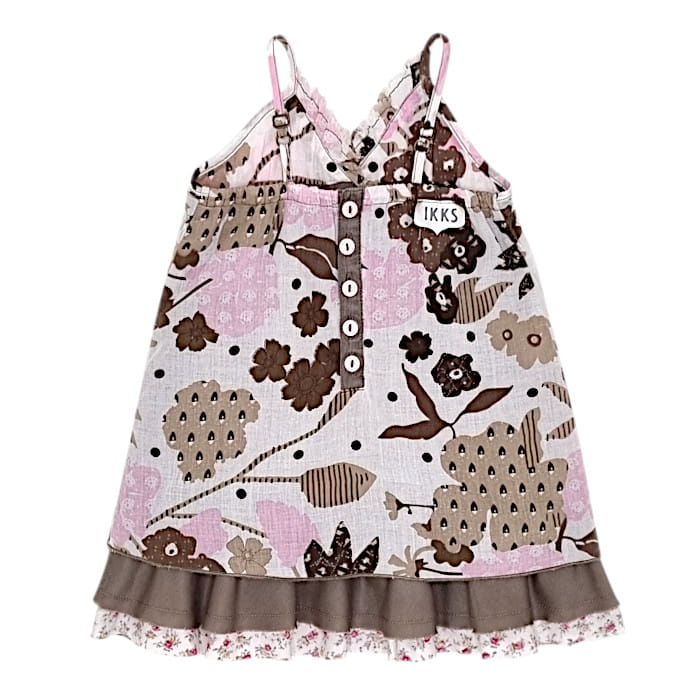 Robe bébé fille à bretelles - Multicolore – Image 3