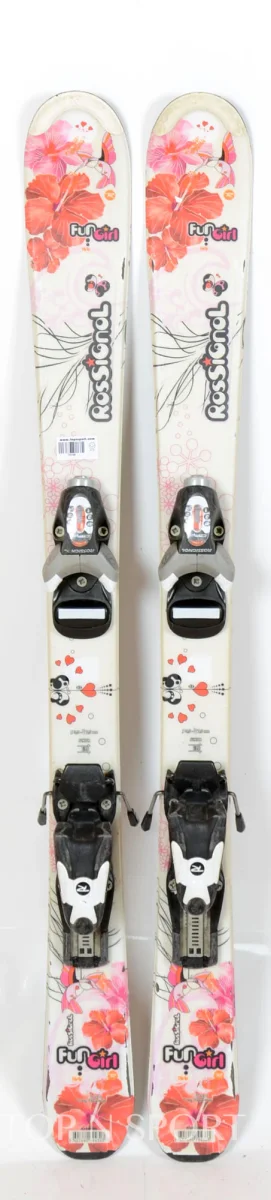 Rossignol FUN GIRL Flower - Skis d'occasion Junior – Image 7