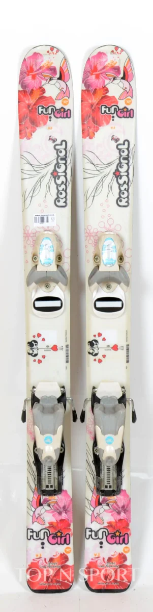 Rossignol FUN GIRL Flower - Skis d'occasion Junior – Image 5