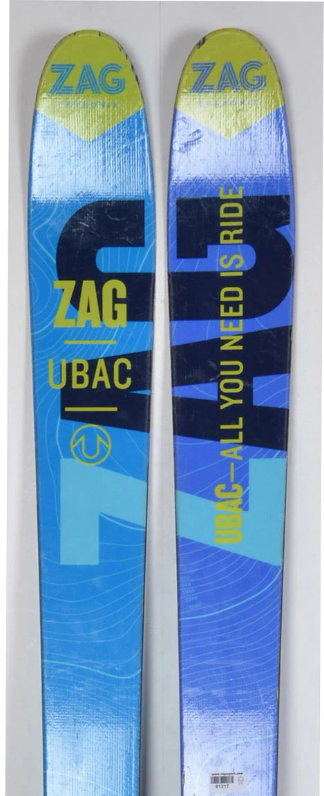 ZAG UBAC + FIX DYNAFIT - skis d'occasion – Image 2
